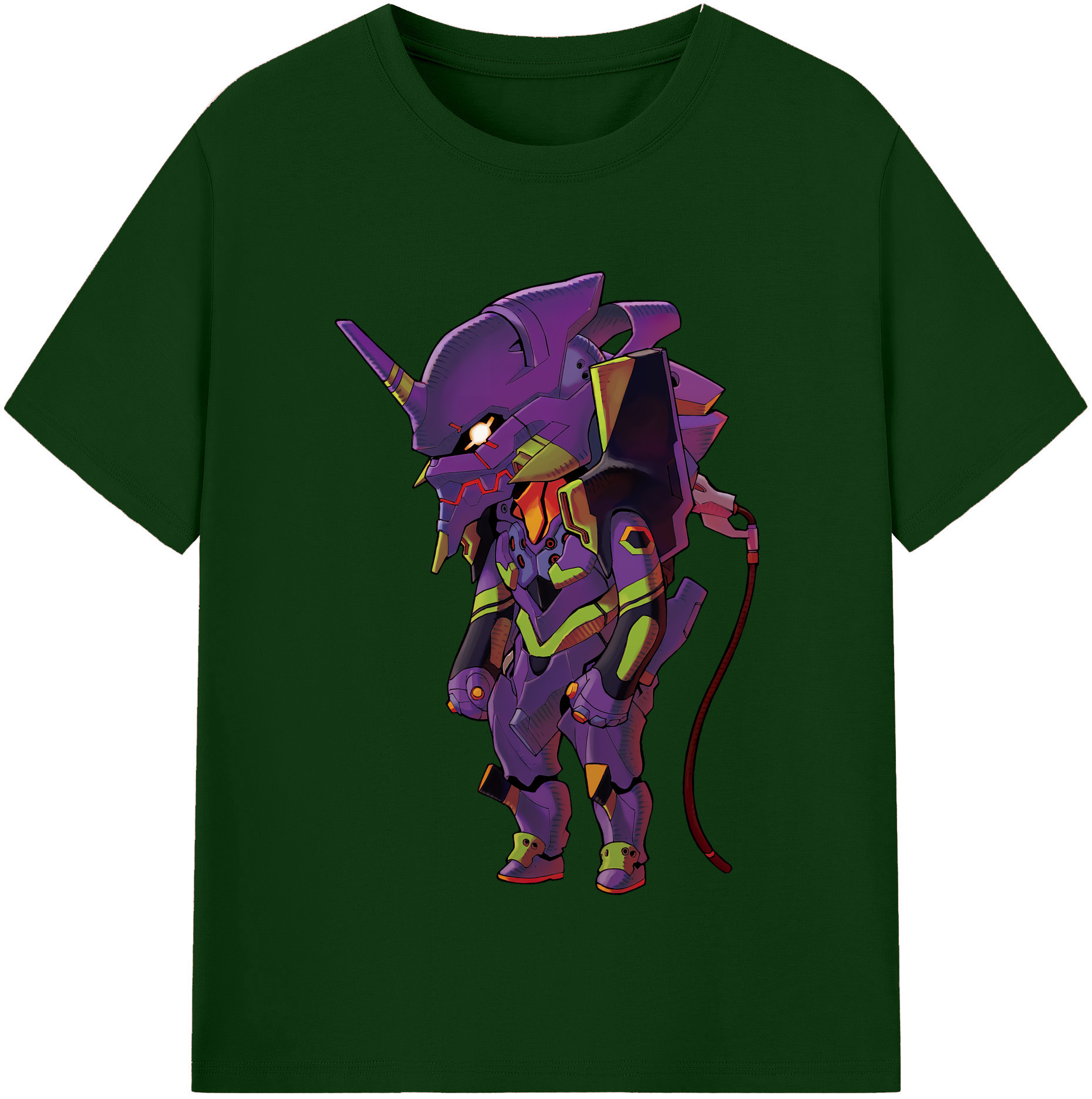 （画像用） EVA 新世紀エヴァンゲリオン 綿100％半袖Tシャツ（フロントプリント）